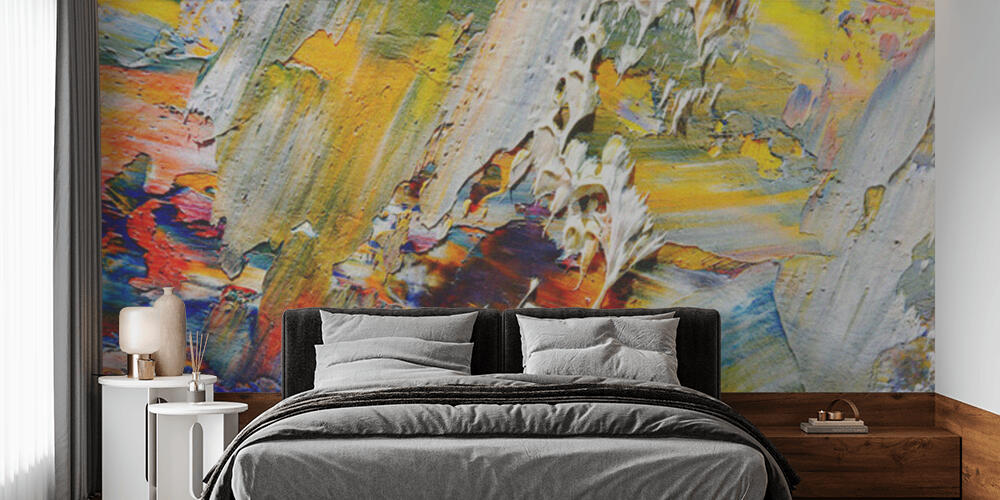 Colorful abstract background wallpaper, Camera da Letto