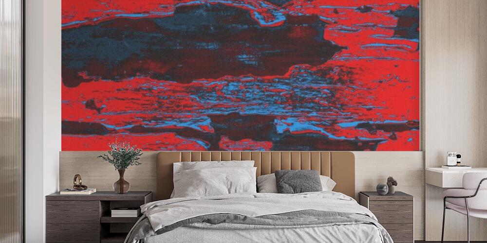 abstract color texture, Camera da Letto