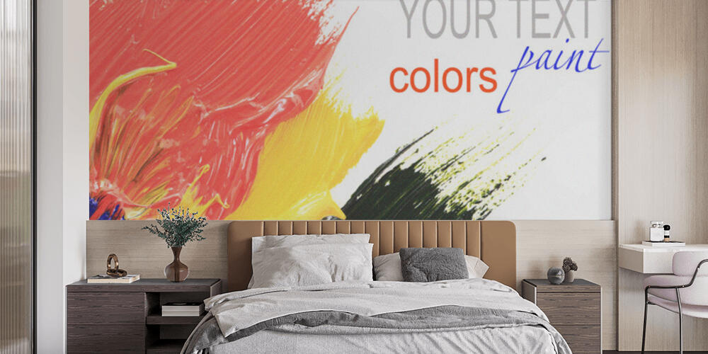 Color Paint, Camera da Letto