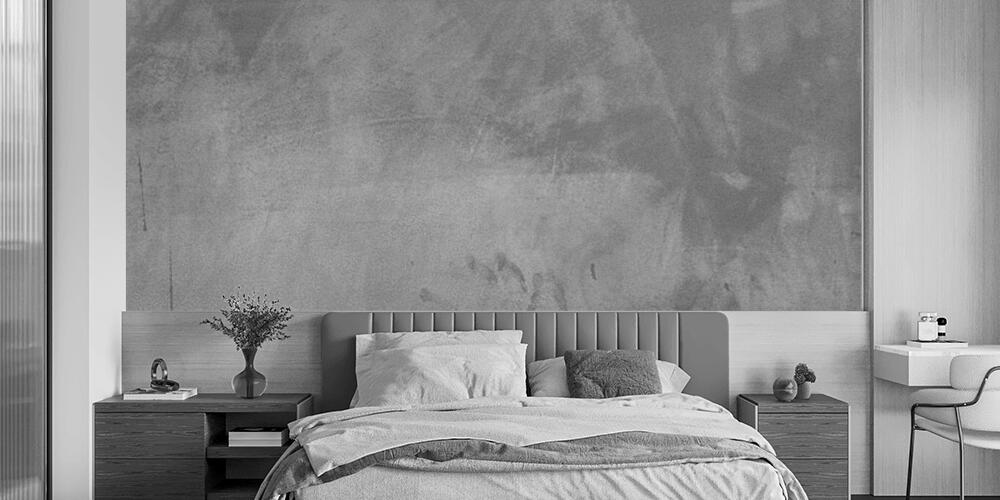 Black wall texture rough background dark concrete floor or old grunge background with black, Camera da Letto