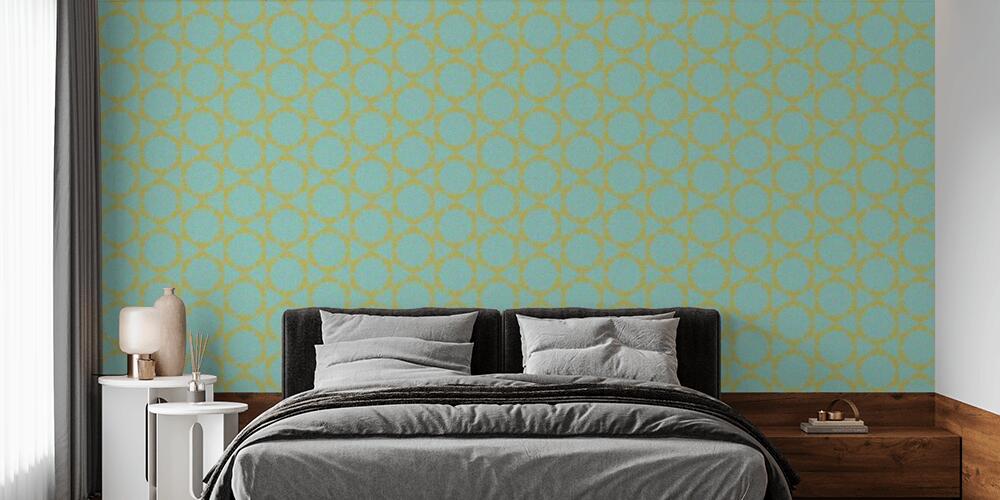 Abstract creative background with repeated shapes, Camera da Letto
