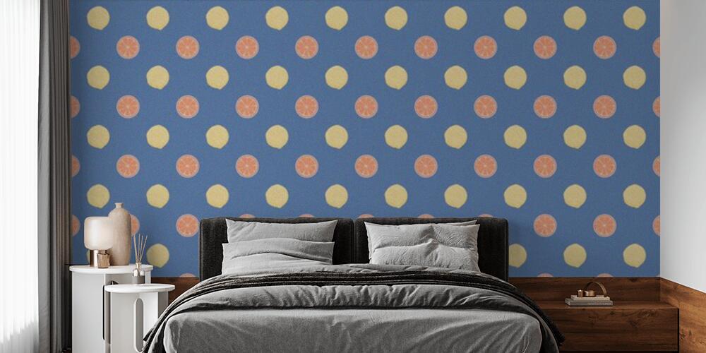 Colored background with different accessories, Camera da Letto