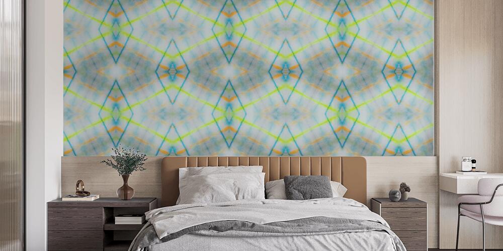 Bright Watercolor Pastel Splotch, Camera da Letto