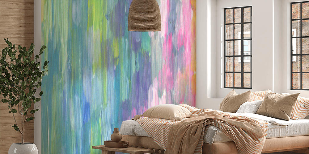 Abstract textured acrylic hand painted background, Camera da Letto