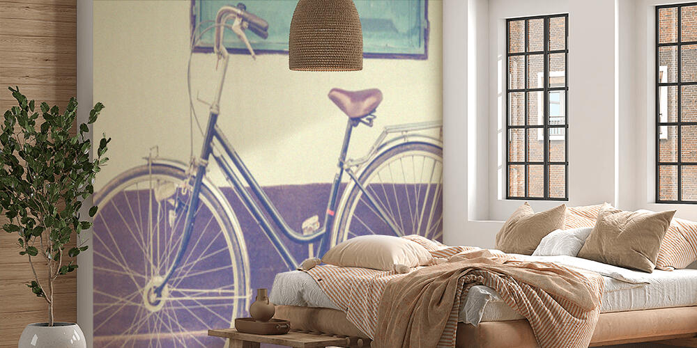 vintage bicycle, Camera da Letto