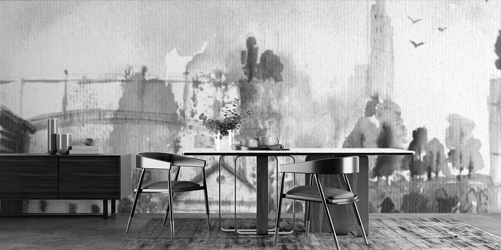 City landscape, Cucina