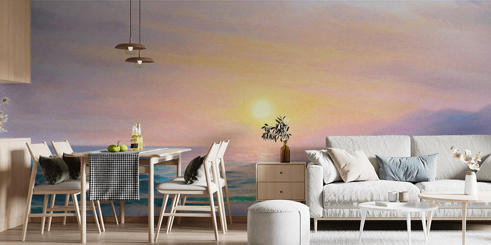 Seascape painting, Cucina