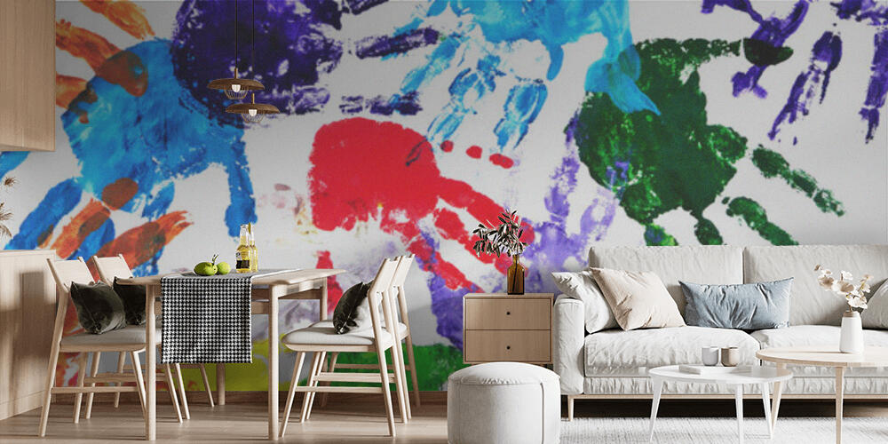 Hand prints, Cucina
