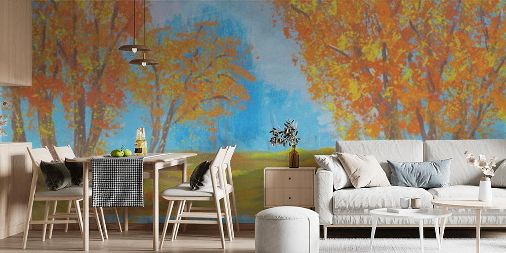 Watercolor landscape, Cucina