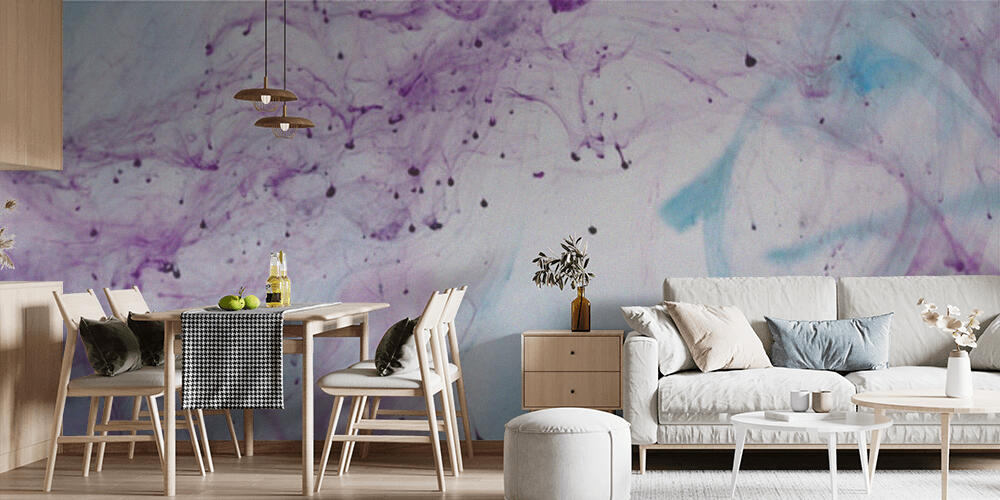 abstract pattern with purple and blue mixing paint, Cucina