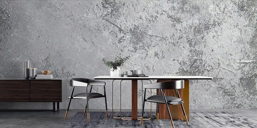 retro stone Concrete dark gray background with old absolete scuffs and black splashes, Cucina