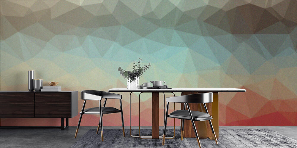 Grunge abstract mixed colorful painted background, Cucina