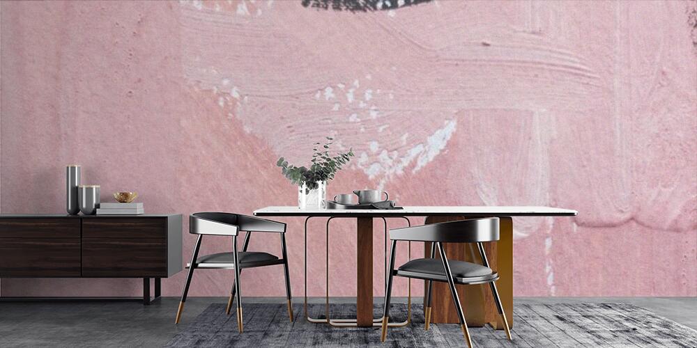 Shades of ash pink palette texture with black strokes, Cucina
