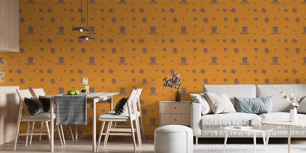 Colored background with different accessories, Cucina