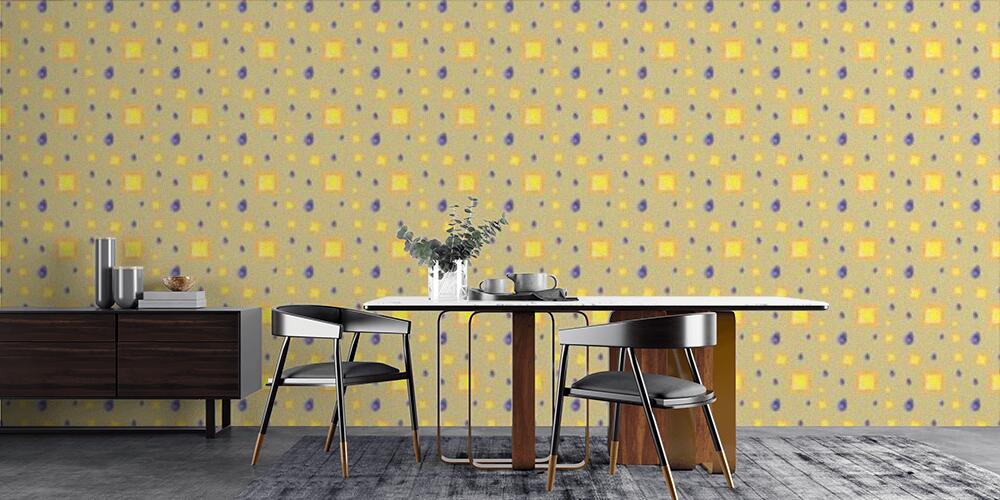 Colored background with different accessories, Cucina