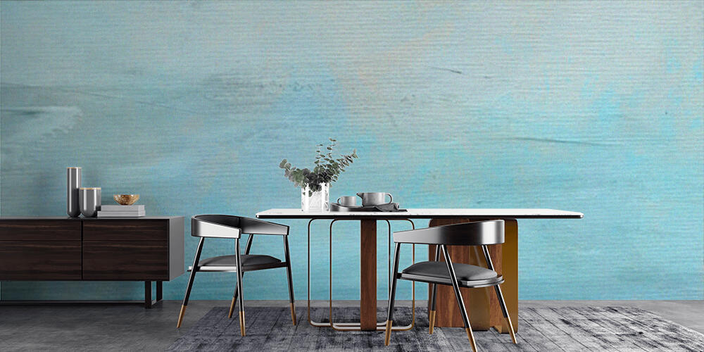Blue painted canvas grunge background or texture, Cucina
