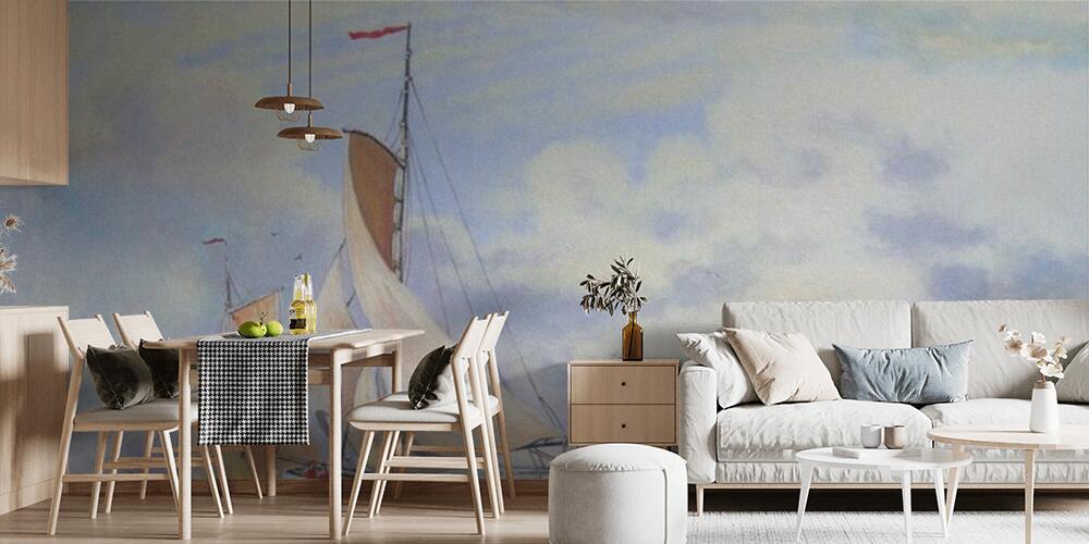 colorful boats on the river, Cucina