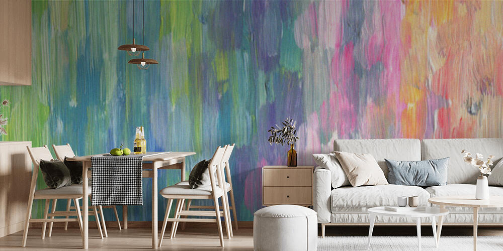 Abstract textured acrylic hand painted background, Cucina