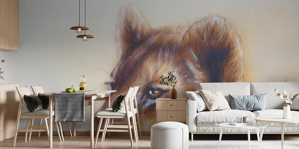 Little lion cub head, Cucina