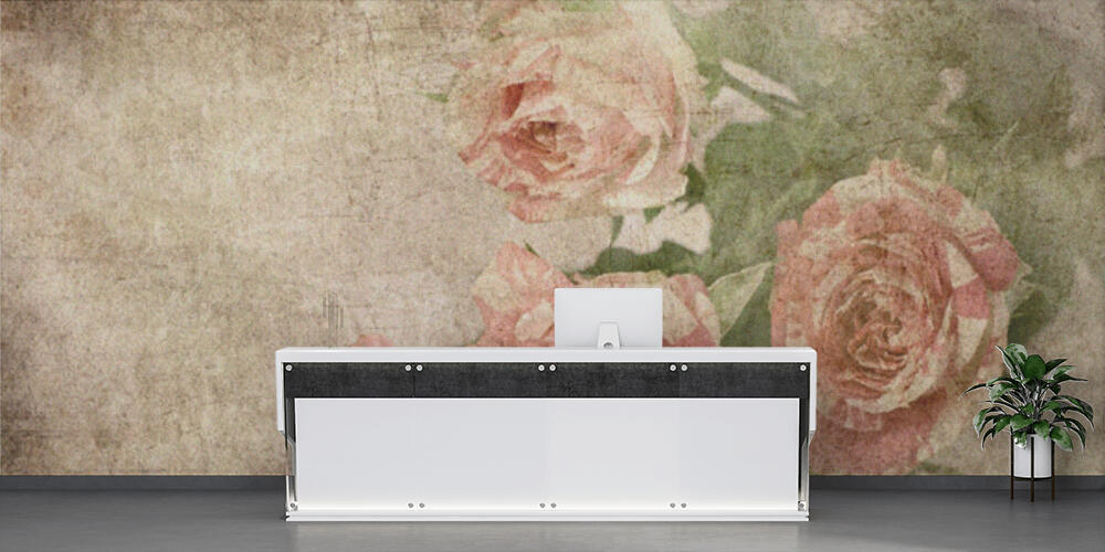 vintage roses background, Reception