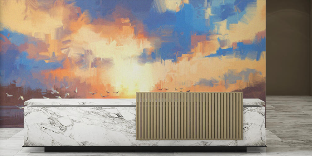 sunset on the lake, Reception