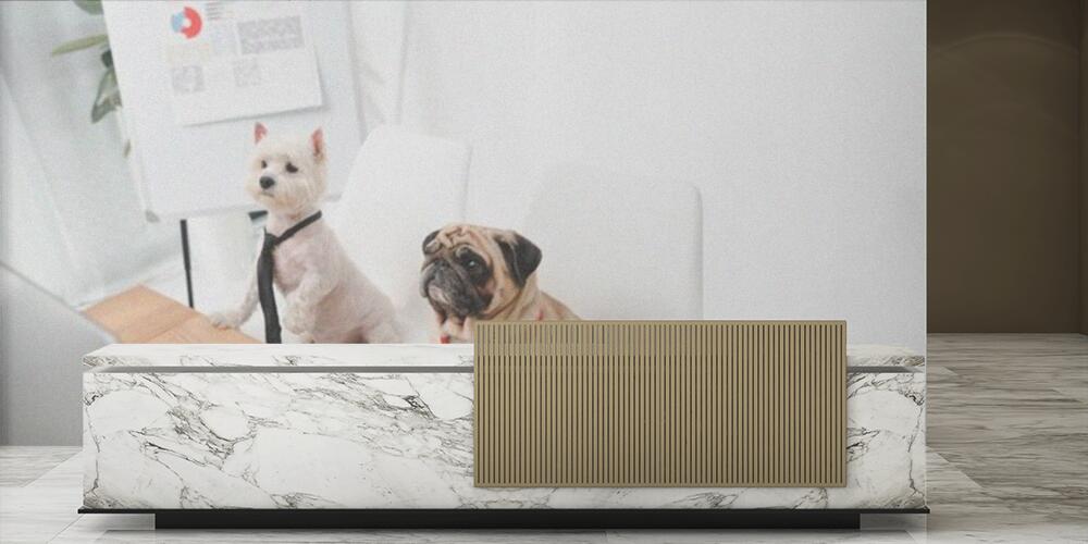 business dogs in neckties, Reception