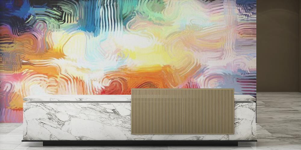 Abstract lighted fragments, Reception