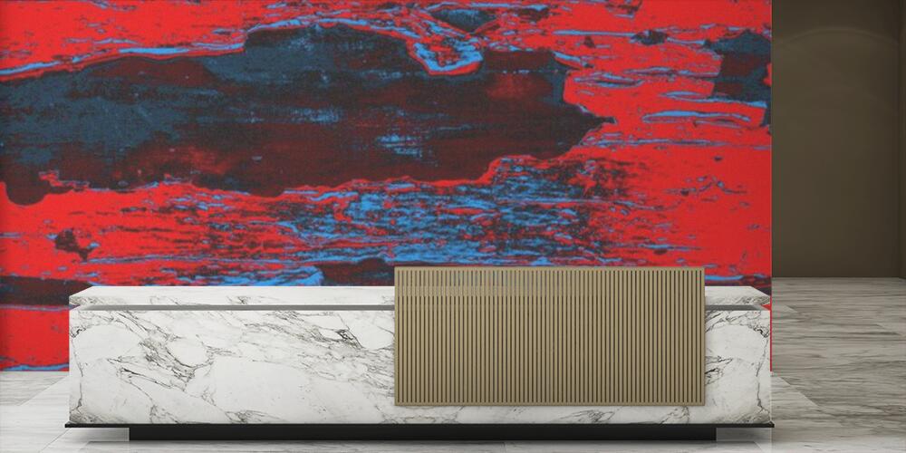 abstract color texture, Reception