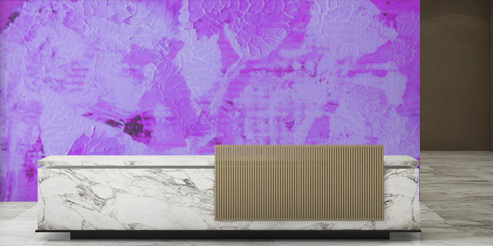 colorful acrylic abstract pattern, Reception