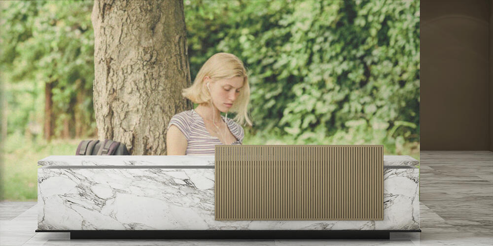 Work in summer park, Reception