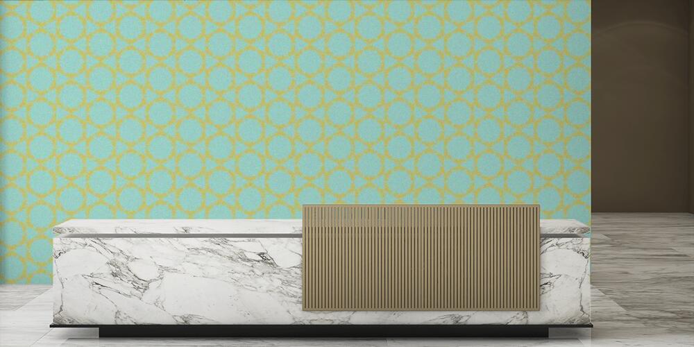 Abstract creative background with repeated shapes, Reception