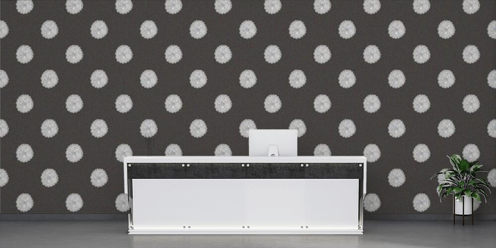 Colored background with different accessories, Reception