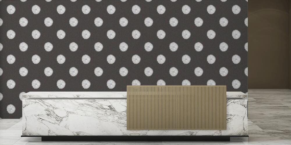 Colored background with different accessories, Reception