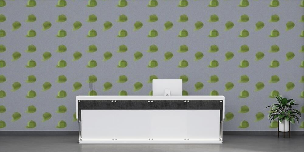 Colored background with different accessories, Reception