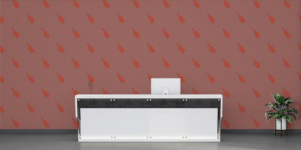 Colored background with different accessories, Reception