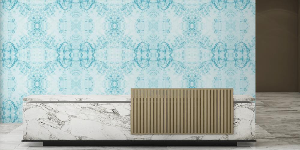 Blue Art Pattern, Reception