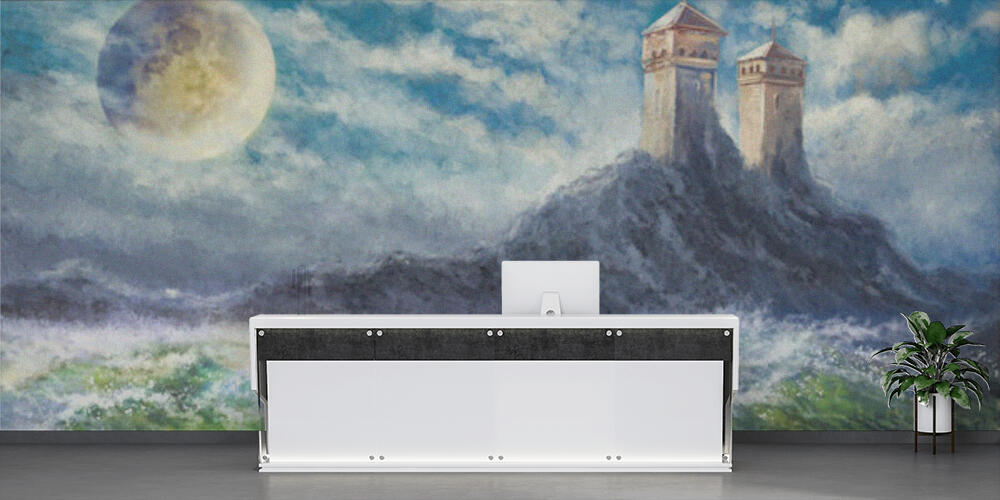 Oil paintings landscape, Reception