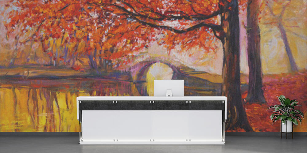 Autumn landscape, Reception