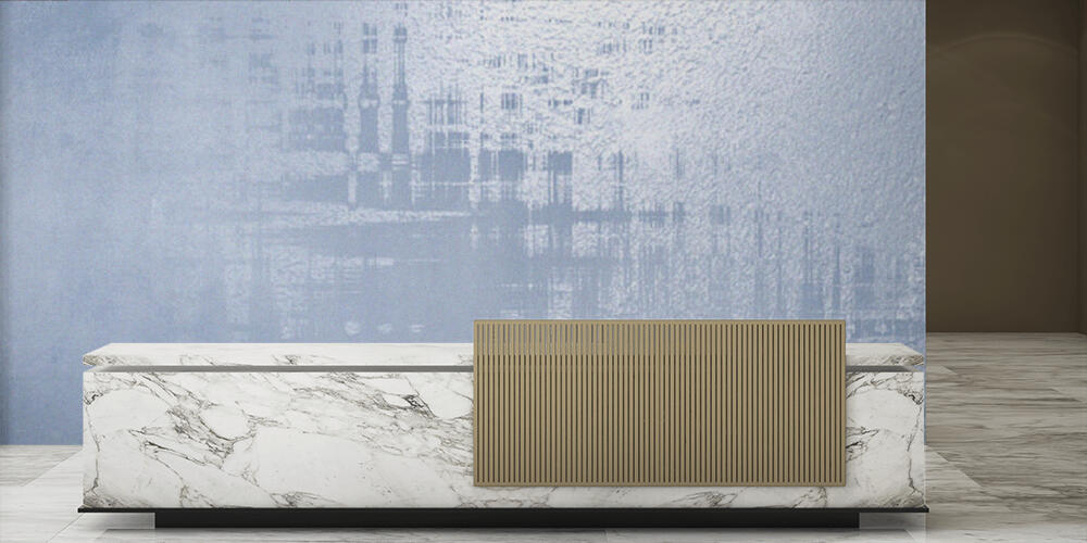 Blue background - abstract elegant design, Reception