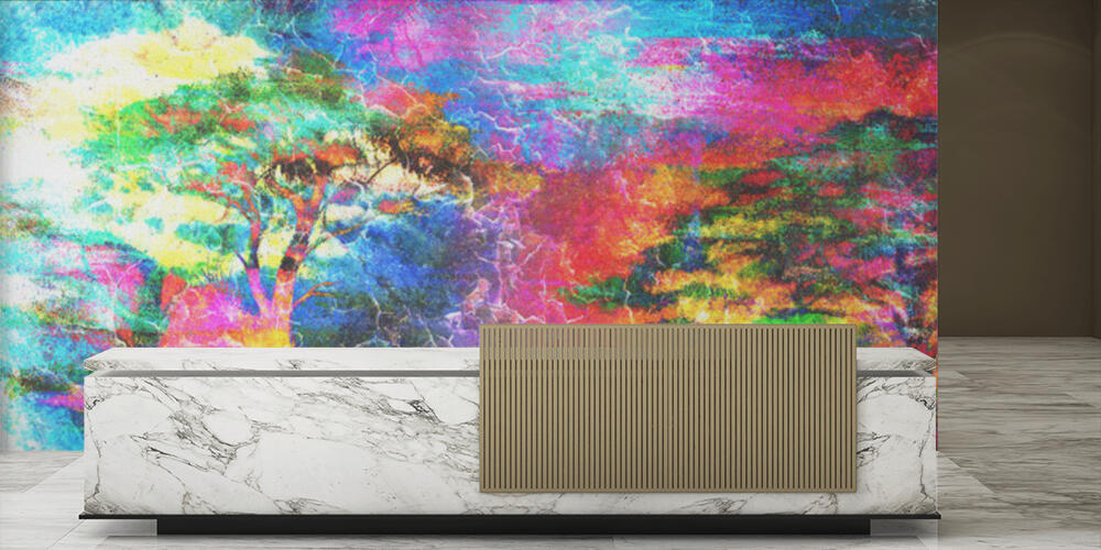 Painting sunset, Reception