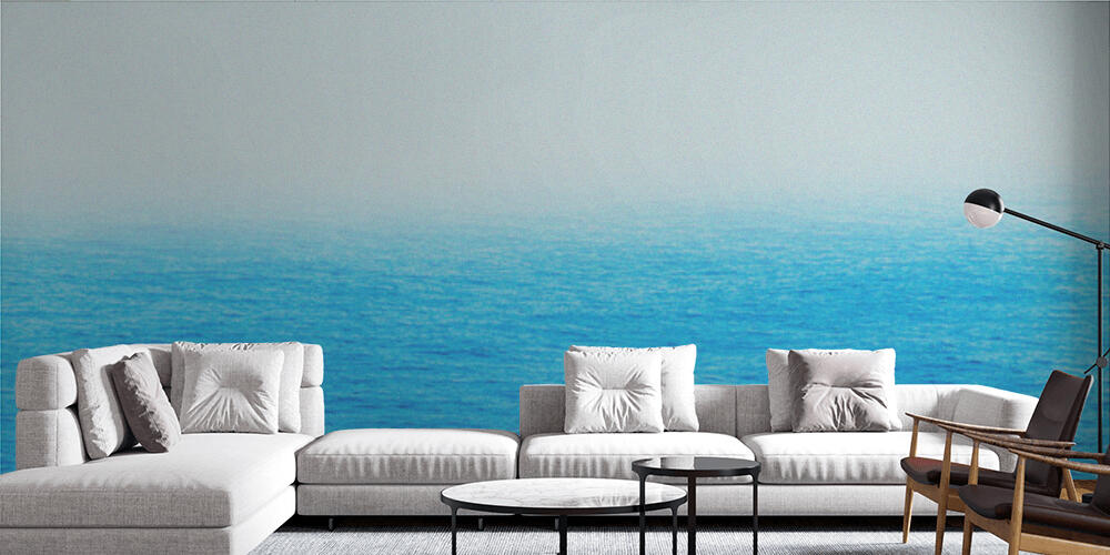 Blue sea water background, Salotto