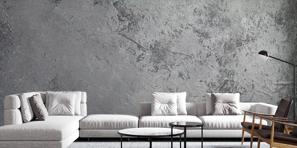 retro stone Concrete dark gray background with old absolete scuffs and black splashes, Salotto