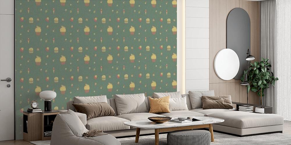 Colored background with different accessories, Salotto