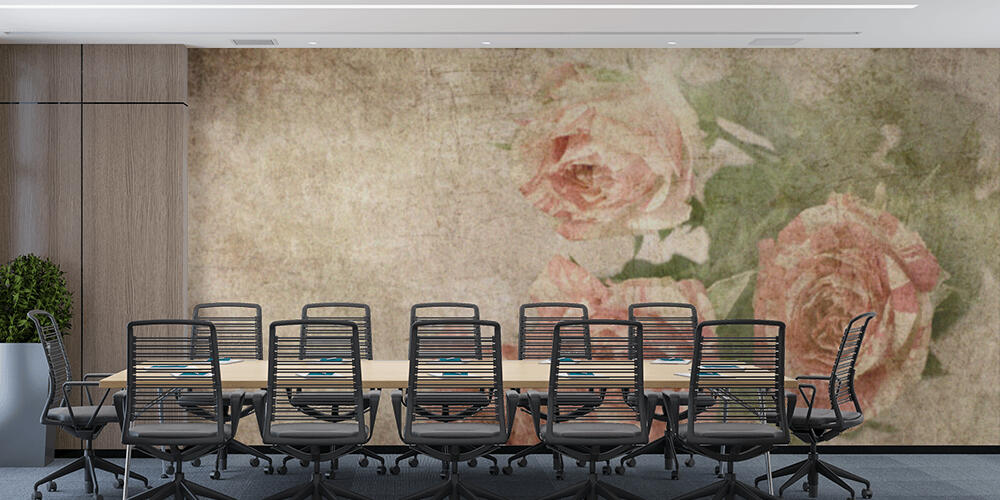 vintage roses background, Studio e Ufficio