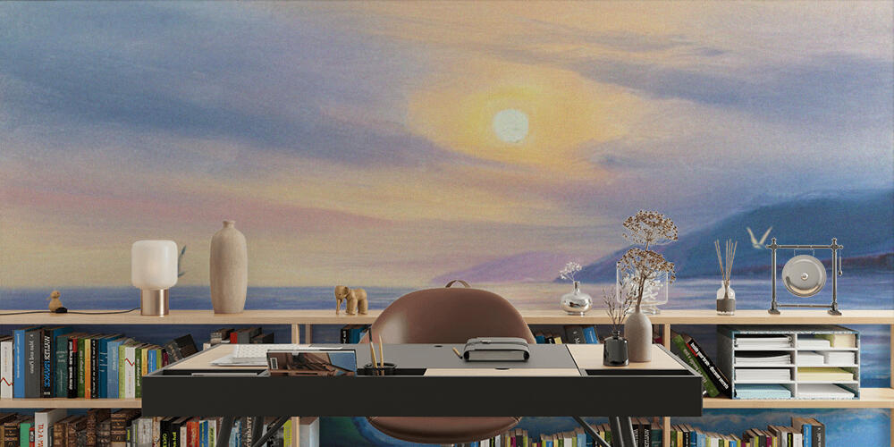 Sunrise over  sea, Studio e Ufficio