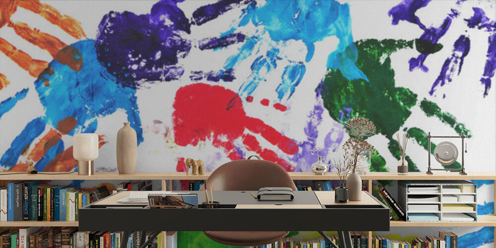 Hand prints, Studio e Ufficio