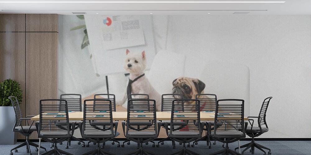 business dogs in neckties, Studio e Ufficio
