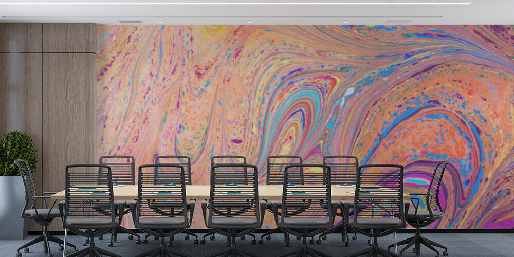 Traditional marbling artwork patterns as colorful abstract background, Studio e Ufficio