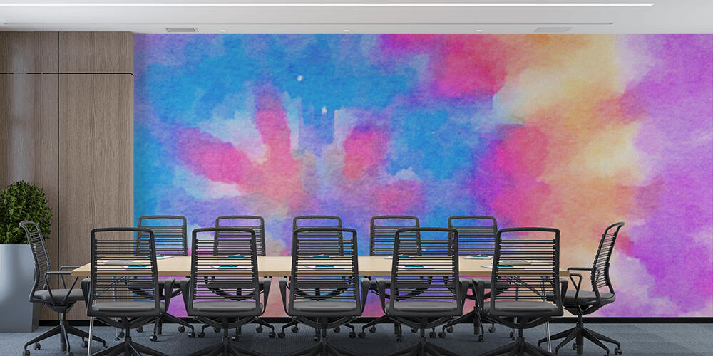 beautiful illustration abstract background tie-dye style background with grunge texture, Studio e Ufficio