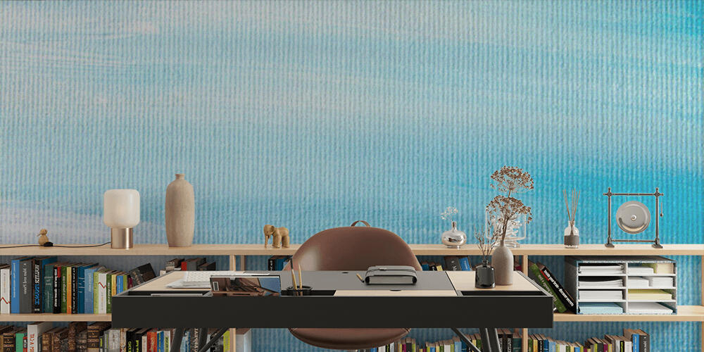 Blue abstract painting bakcground canvas texture, Studio e Ufficio